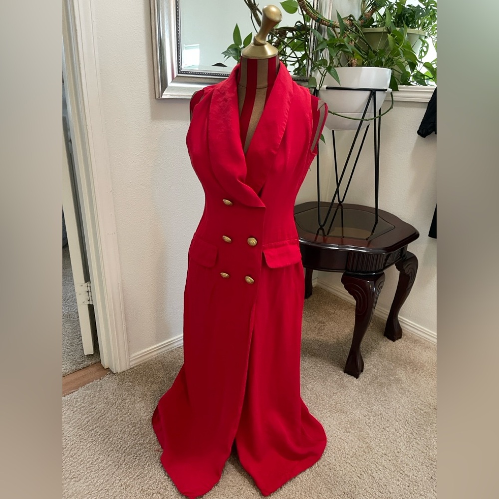 Dani Michaels Elegant Red Dress size M